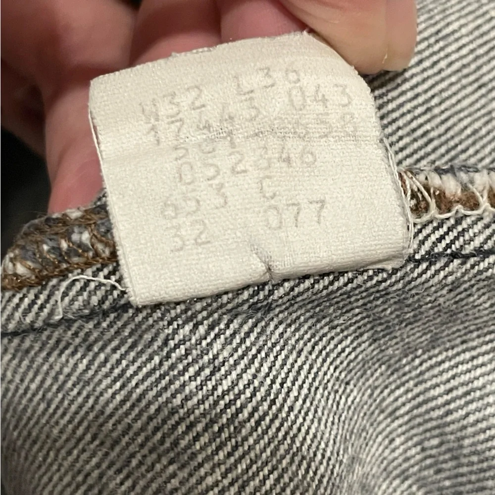 Vintage Levi’s 501 70s button fly faded black black jeans made in USA - Picture 4 of 10